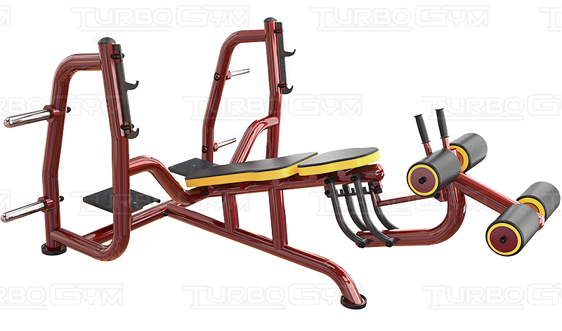 Скамья для жима лежа с обратным наклоном TURBOGYM