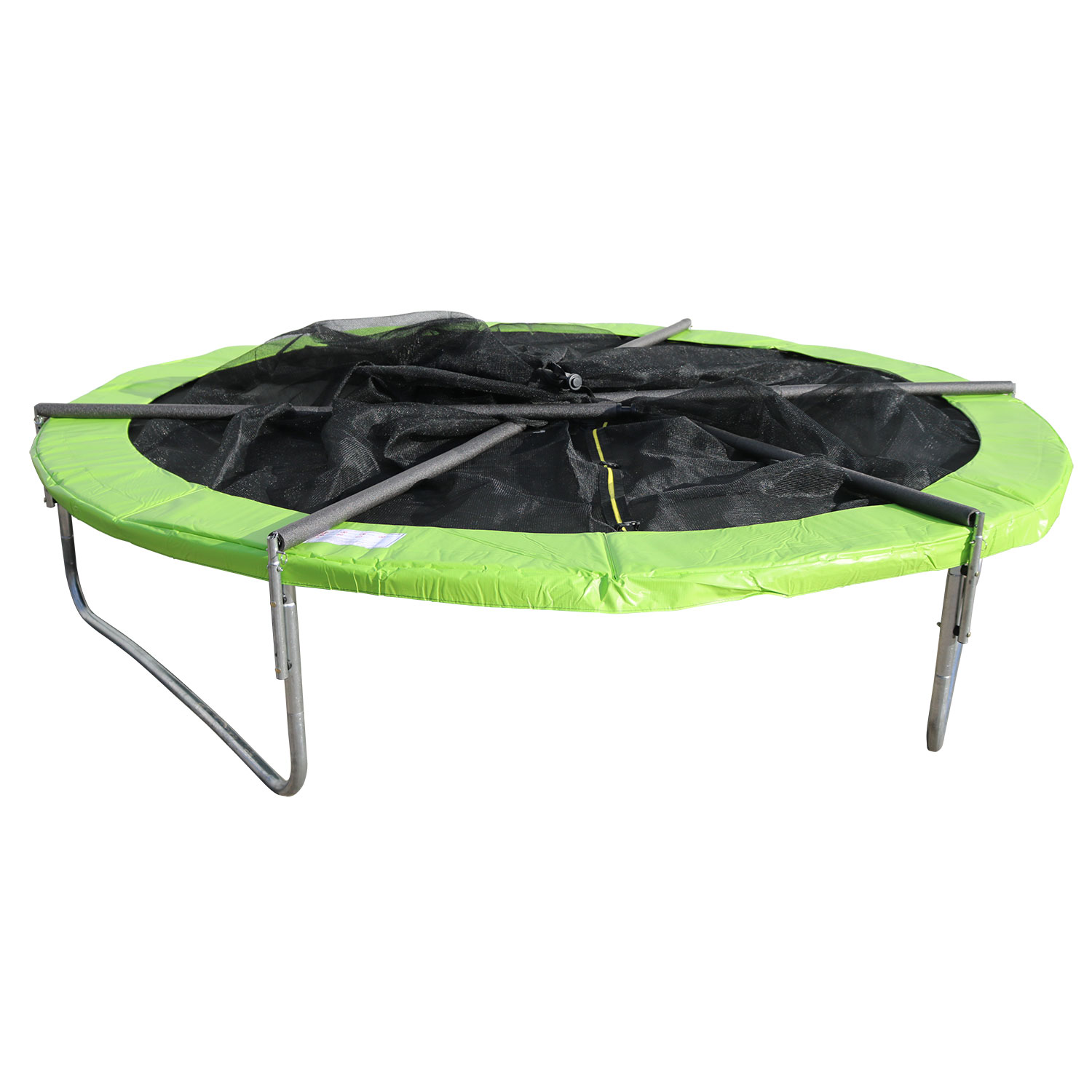 Батут DFC JUMP 10ft складной, c сеткой, цвет apple green